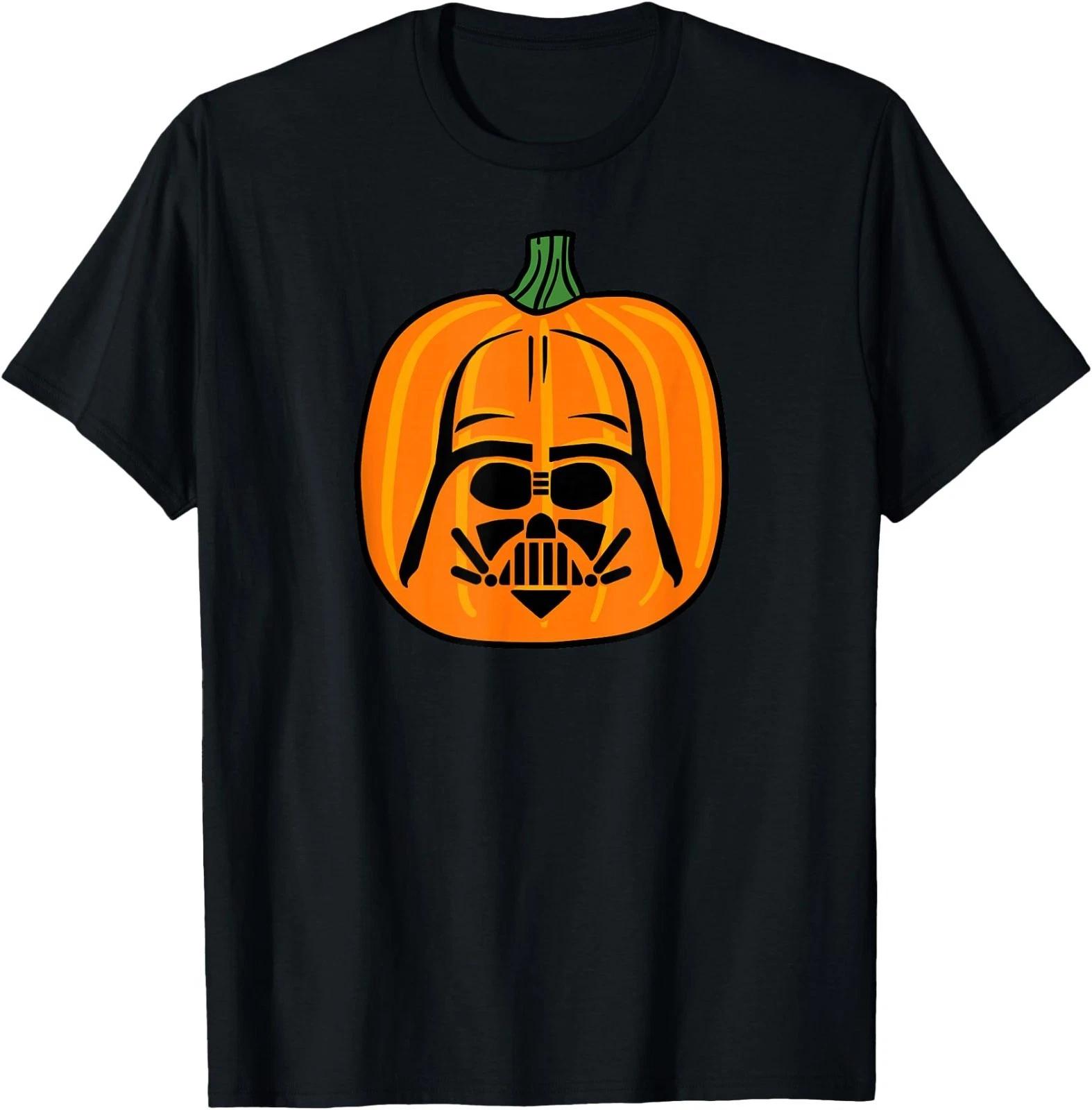 Amazon Essentials Star Wars Darth Vader Halloween Pumpkin Jack O Lantern T-Shirt 3XL