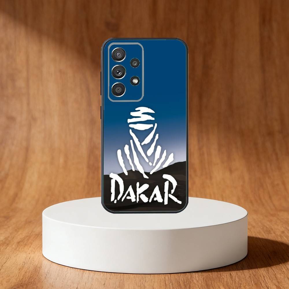 Rally D-Dakar Logo Handyhülle Für Samsung S25,S24,S21,S22,S23,S30,Ultra,S20,Plus,Fe,Note,10,9,5G Schwarze Hülle
