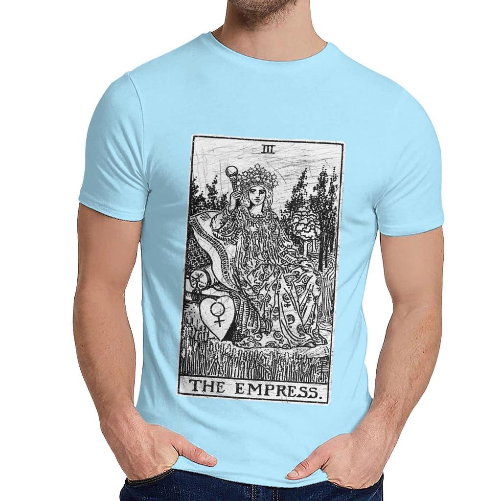 The Empress Tarot Card T Shirt Major Arcana Fortune Telling Occult T Shirt Casual O Neck