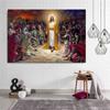 Vintage plagát Ježiš na plátne nástenné umenie Home Decor Jesus Wall Art Obrazy na plátne pre domácu galériu Wall Art Room Wall Decor