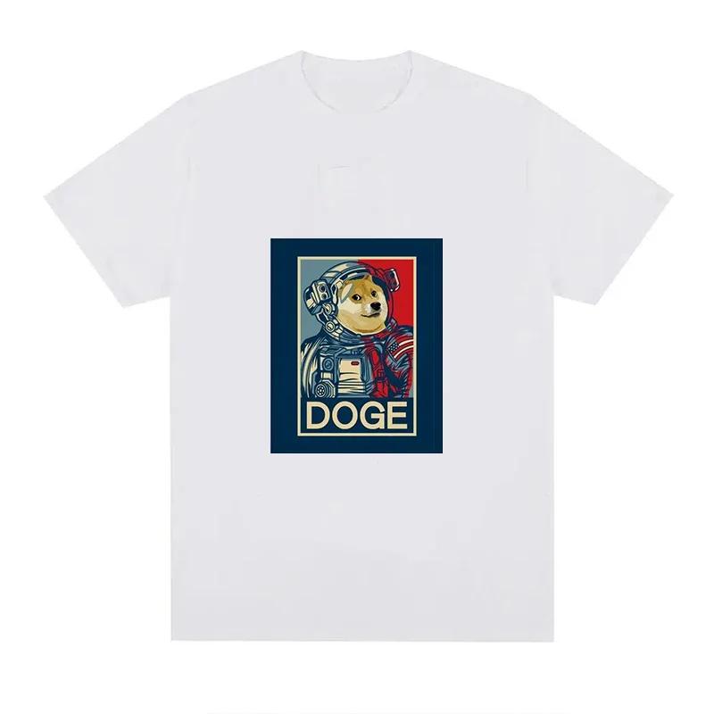 Funny Moon Astronaut T-Shirt Men Women Plus Size Fashion Oversized Breathable O-Neck Casual Streetwear Harajuku Unisex Tees