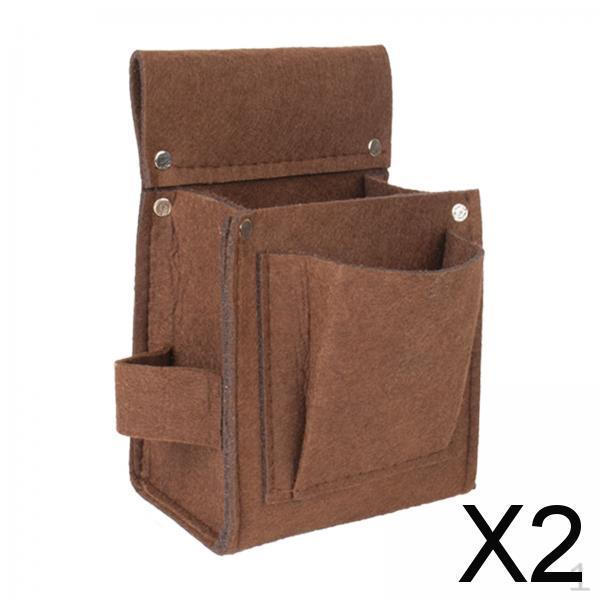 

2x Сумка плотника Держатель для инструментов Подсумок Регулируемый пояс Зажим для крепления Утолщенный гвоздь