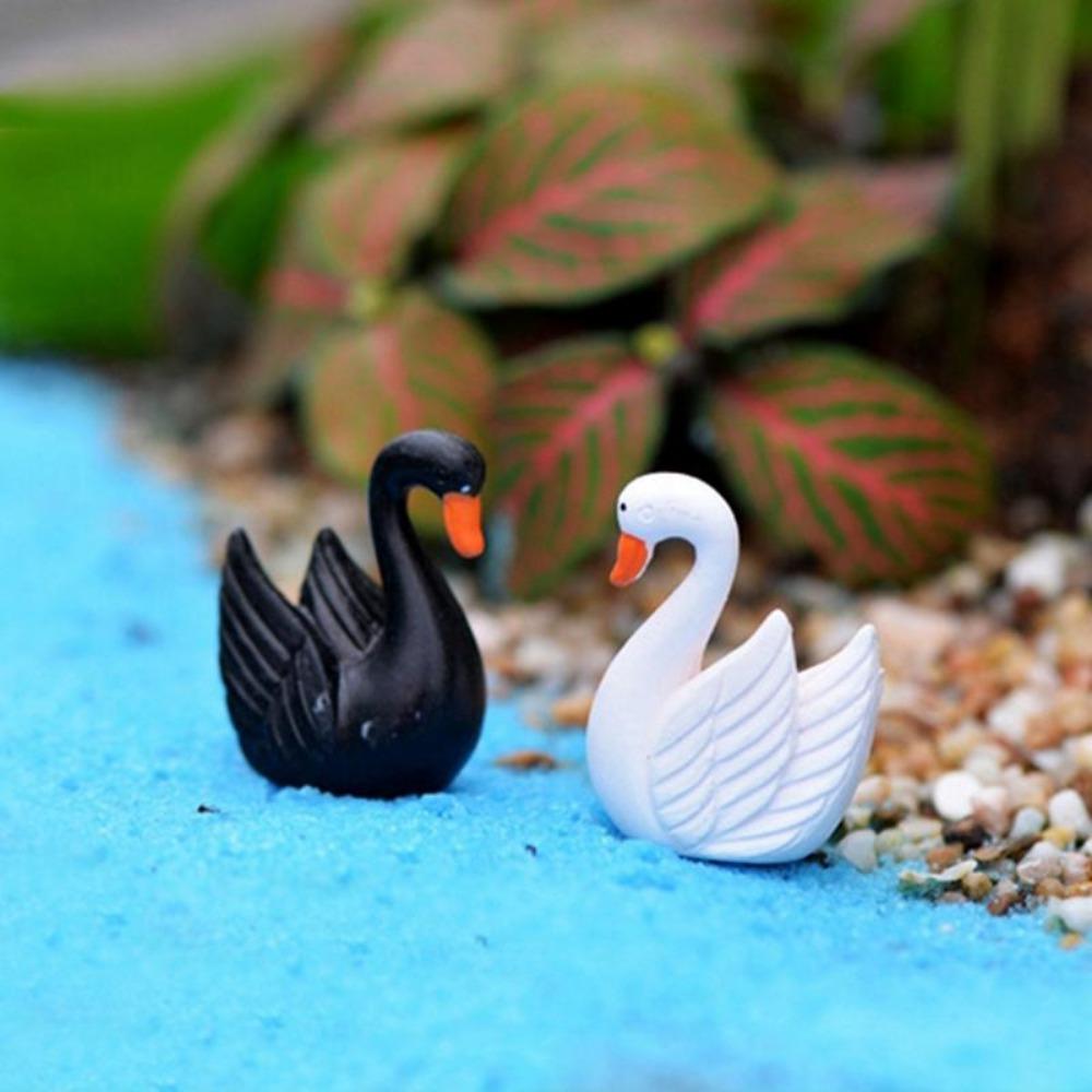 Мини-животные 3 фигурки Маленькая утка Птица Фея Сад Миниатюрный ландшафт Террариум — фото 16