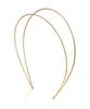 Begins Larin Double Wire Gold Crown Headband