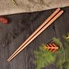 Handmade Japanese Natural Chestnut Wood Sushi Chopsticks Set Value Gift Sushi Chinese food Tie line