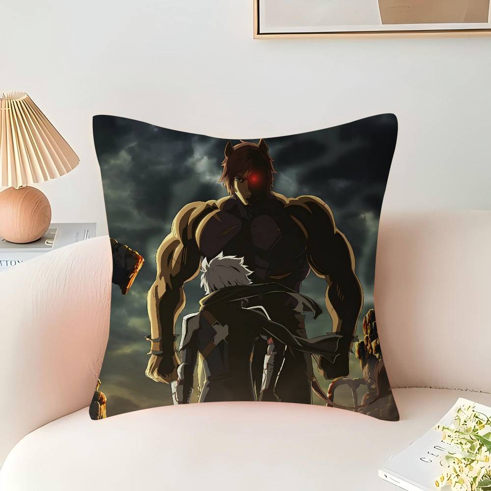 

Is there something wrong with the anime Seeking Pick-Up Girls in a Dungeon  Pillow covers, sofa cushion covers, home decor. 16x16Inch