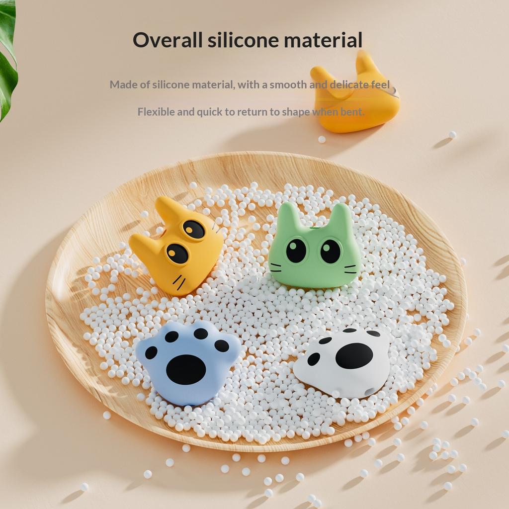 Cat Claw Silicone Decompression Pinch Slow Rebound Doll Children'S Gift Antistress Toy Kids Stress Relief Pandent Cute Keychain