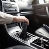 Leather Shifter Lever Arm Headball 5 Speed Gear Shift Knob Replacement for Mazda 3 BK BL 5 CR CW