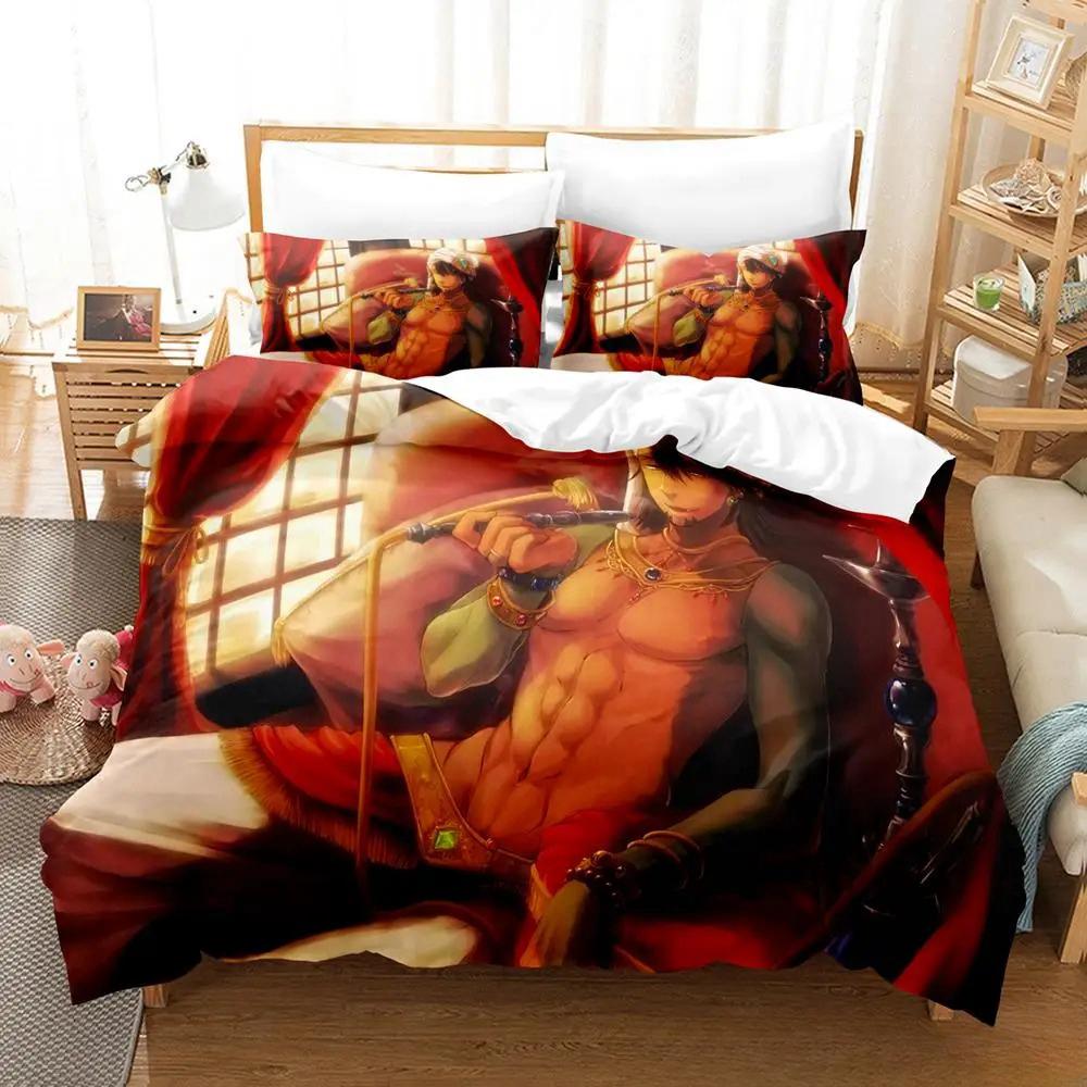 Fashion New 3D Printing Tiger & Bunny Bedding Set Cartoon Anime three-piece set Adult Kid Bedroom Duvet cover Sets Home Textiles