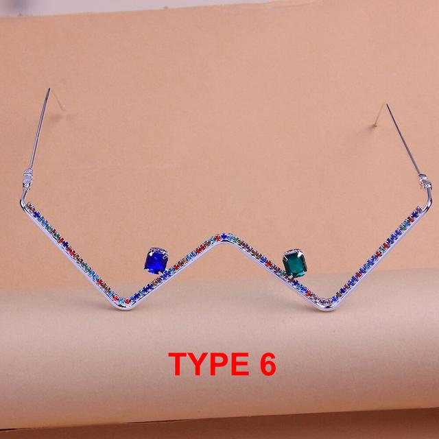 Stonefans New Luxury Tassel Glasses Chains Frames Vintage Crystal for Women Girls Fashion Body Chain Harness Jewelry Decoration