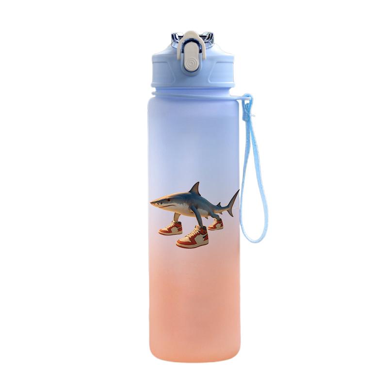 Tuang Tuang Tuang Printed 750Ml Water Bottle Anime Cartoon Large Capacity Drinking Cup Portable Outdoor Sports Water Cup Children Gift