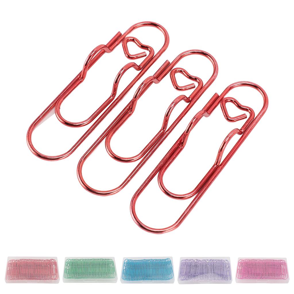 30 ks Kovové klipy na pera Nerezová ocel Multifunkční Přenosný Kovový klip na papír Klip na pero Držák pro