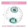 Hamster Toy Portable Ball for Small Animals Transparent Breathable Hamster Ball Walk Runner Ball Play Equipment (Green, Large: 20cm)