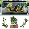 Terrarium Plant voor Slang Kunstmatige Klimtak Reptielen Hoek Boom Plant