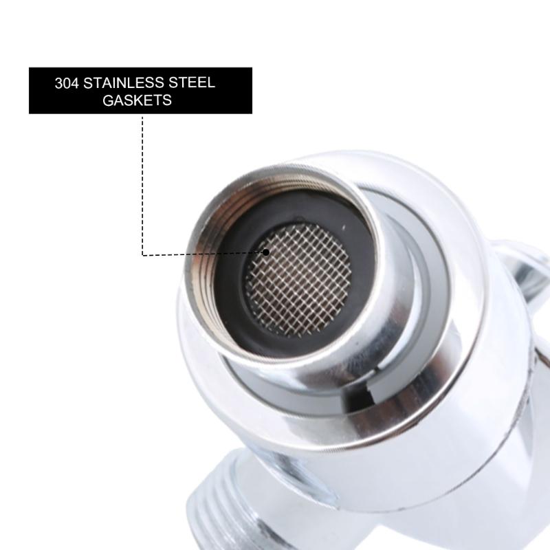 Adjustable Shower Wand Holder Replacement Shower Arm Mount Shower Head Holder for Handheld Shower Head Enduring