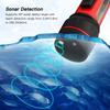 Sonar Ice Fishing Fish Finder with LED Underwater Light Wireless Waterproof Handheld Fish Finder with 0.8-90m Detection Depth