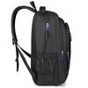 Mochila de Viagem Durável para Laptop - Impermeável, Compartimento Acolchoado para Laptop, Múltiplos Bolsos, Essencial para Negócios e Estudantes Universitários