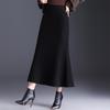 Autumn/Winter 2025 Cashmere High-Waist Mermaid Pencil Skirt