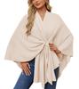 Soft Faux Cashmere Shawl: Solid Color Scarf for Weddings & Evening Gowns - Women's All-Season Accessory