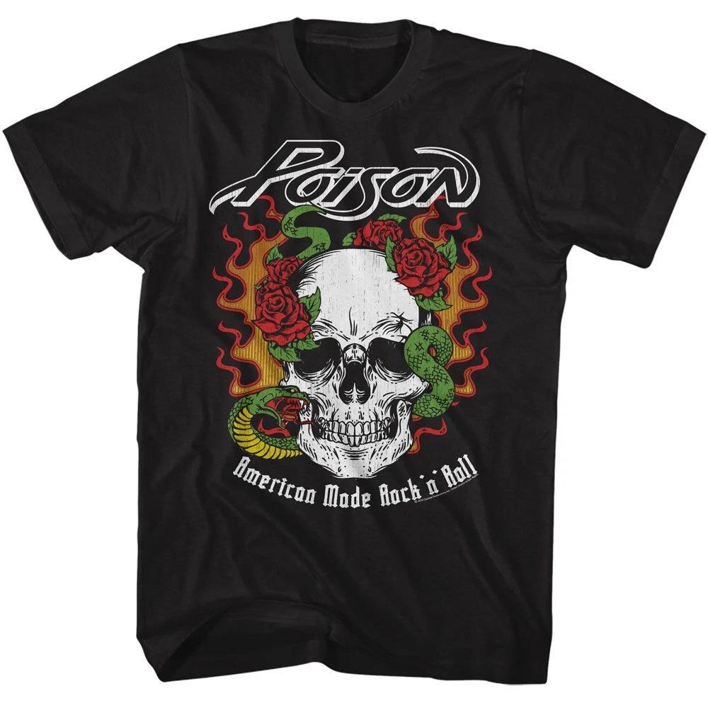 Poison Flame Skull With Snake Music Children s T-shirt 140
