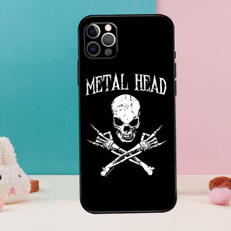 

Punk Rock Phone Case For iPhone 17 Air 16 15 14 12 11 13 Pro Max 12 13 mini 15 16 Plus 16e Cover Coque iPhone 14 Pro