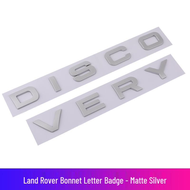 

Range Rover Evoque Sport Executive Discovery Hood & Tail Logo Sticker Emblem