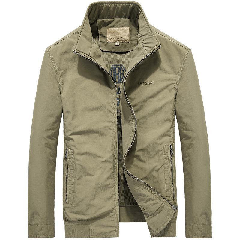 Autumn New Men's Large Size Jacket Men's Youth Casual Loose Fashion Jacket