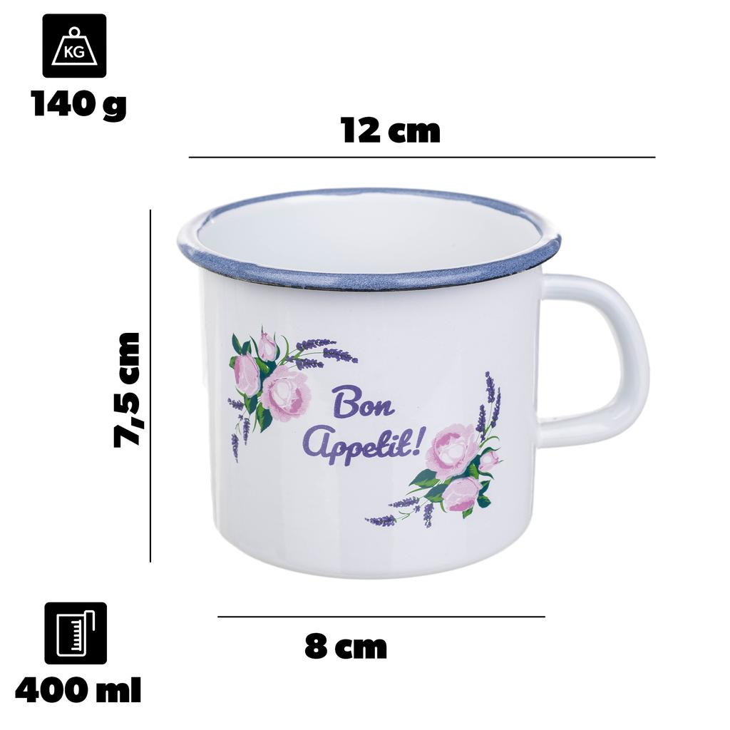 KADAX Kubek Emaliowany 