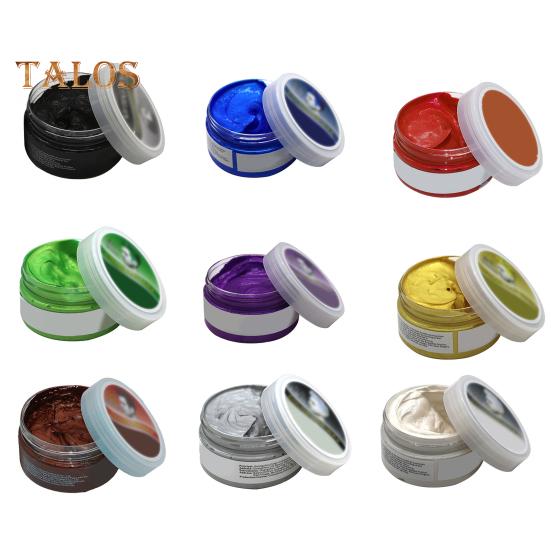 100G Disposable Hair Dye Cream Washable Safe Men Women Instant Hairstyle Temporary Hair Coloring Wax Mud Cosplay Party Makeup Props