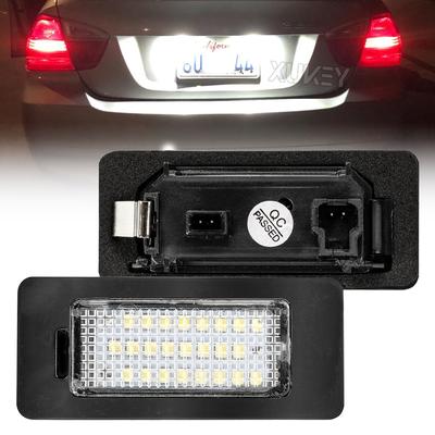 2 pezzi auto bianco CANbus LED luce targa per SKODA Octavia 3 5E A7 Rapid Facelift Fabia MK2 MK3 Yeti Superb B6