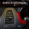 Red Carbon Fiber Below Speedomter Accent Cover Trim For Infiniti FX35/37/50 QX70