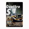 Rallycar Group B Rest Sports Car Metal Poster Sign Club Custom Indoor Wall Tin Sign Room Decor Home Decor