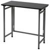 Folding Desk 72cm Wide X 36cm Deep X 70cm Fully Dark Ideal for Working from (Mini), High, Compact, Adjustable, Scratch-Resistant, Assembled,