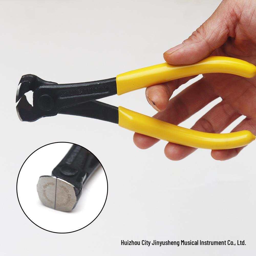 Guitar Fret 6-inch Shearing and Cutting Pliers - Luthier String Instrument Trim Tools