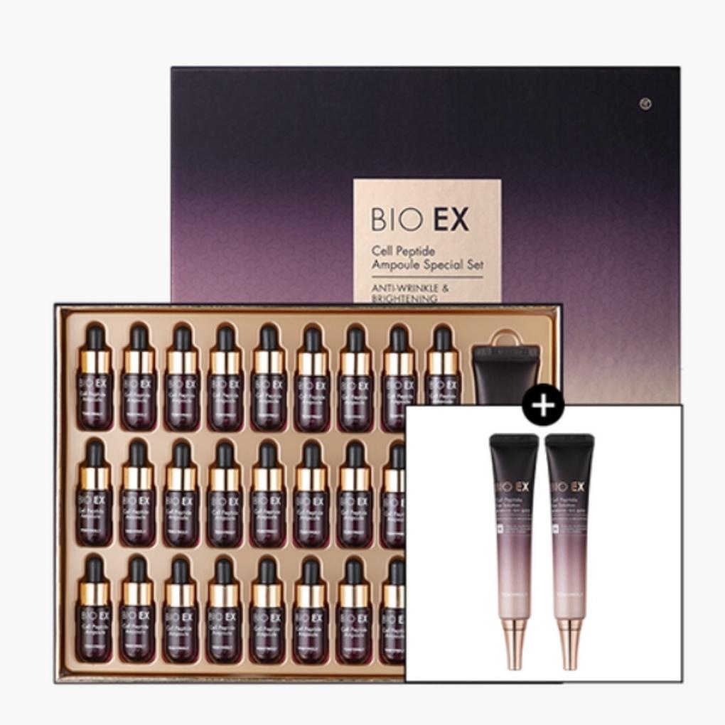 Tony Moly Bio EX Cell Peptide Ampoule Set + 2 free iSolution products_