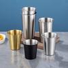 Wide Mouth Stainless Steel Cup 400/500ML Drinking Cup Wine Cup Beer Cup  Restaurant