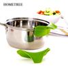 Silicone Liquido Liquido Tramoggia per Zuppa Gadget da Cucina Bordo Deviazione Antigoccia Utensili da Cucina Imbuto da Cucina