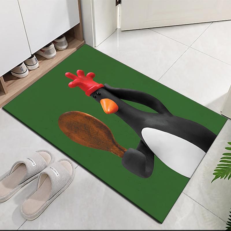 Feathers McGraw Printed Carpetrugfor Office Chair Living Room Bedroom Kitchen Room Decor Gifts