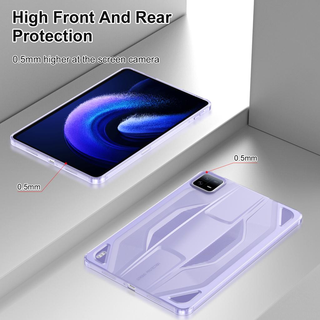 For Xiaomi Pad 6/Pad 6 Pro Case Anti Drop Clear TPU Tablet Cover