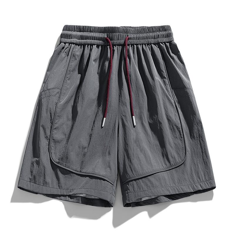 Casual Summer Loose Fashion Ice Feeling Trendy Brand Beach Pants