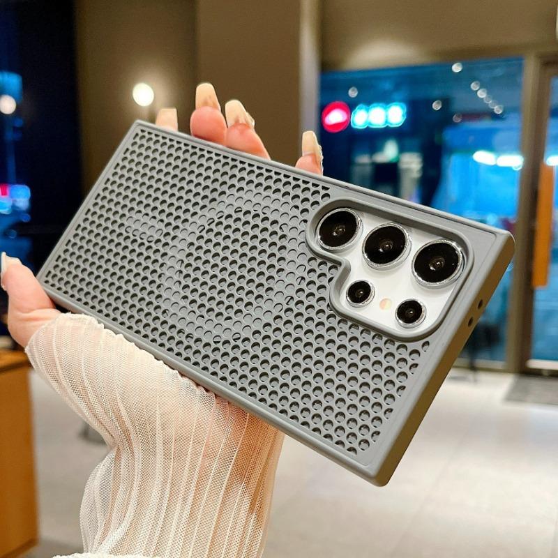 Trojrozměrné Duté Vhodné pro Pouzdro na Mobilní Telefon Samsung S25 Ultra Magnetické Absorpční S23FE Matné Chlazení S24Plus Ochranné Pouzdro