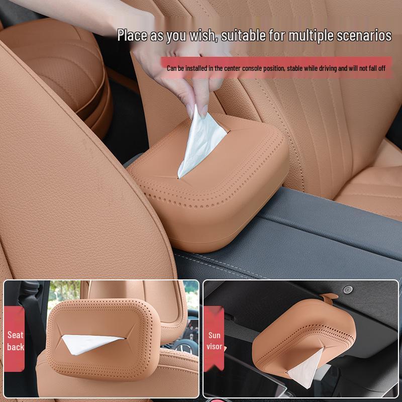 Mercedes-Benz E300L/E-Class/C-Class/GLC300L/C260L Car Tissue Box Holder for Interior Decoration