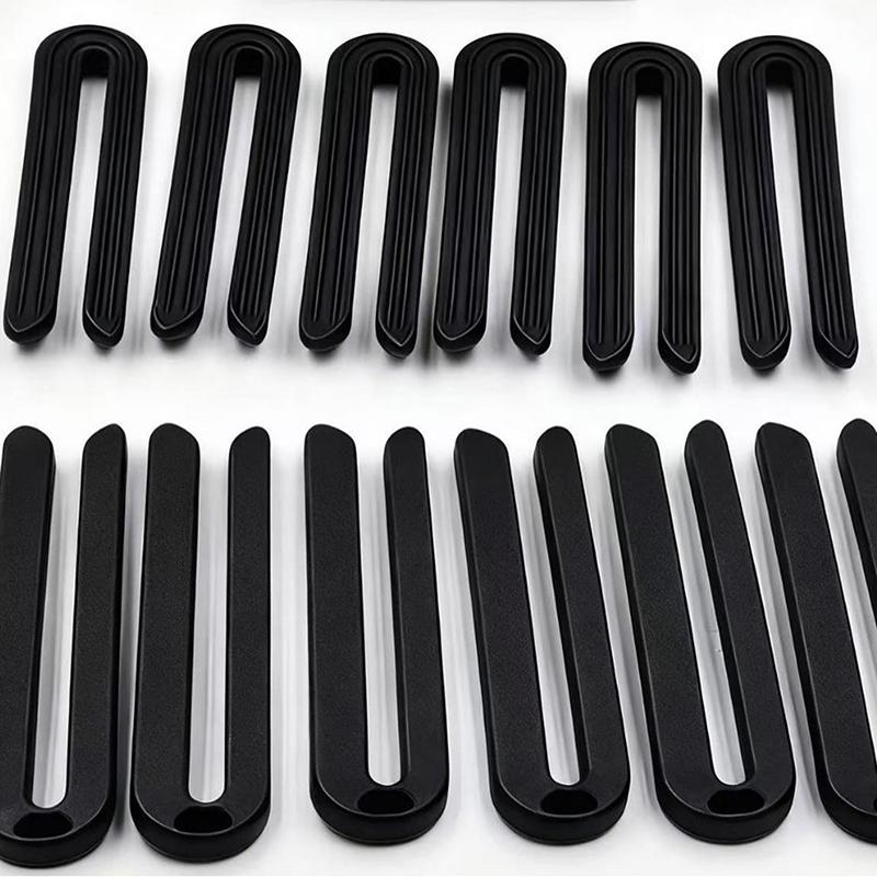 6/12Pcs U-Shaped Insulation Clip High Temperature Salon Hair Perming Barber Perm Hair Pad Curly Accessory Styling Tools