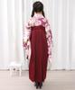 Hakama Graduation Elementary School Graduation Ceremony Elementary School Hakama Hakama Gorgeous Junior Beautiful Red Cherry Hakama String Bottom