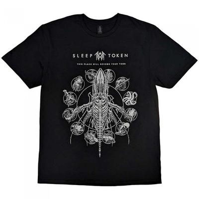 Sleep Token Unisex Ενήλικας Αυτός ο Τόπος Θα Γίνει ο Τάφος Σου Μπλουζάκι Φάλαινα