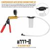 Hand Held Vacuum Pump Brake Bleeder Set Clutch Fluid Bleed Tester Tool Kit Oil Change Power Steering Fluid Bleeding Tool Kit