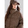 Mucmukn Kids' Retro Leopard Print Down Jacket