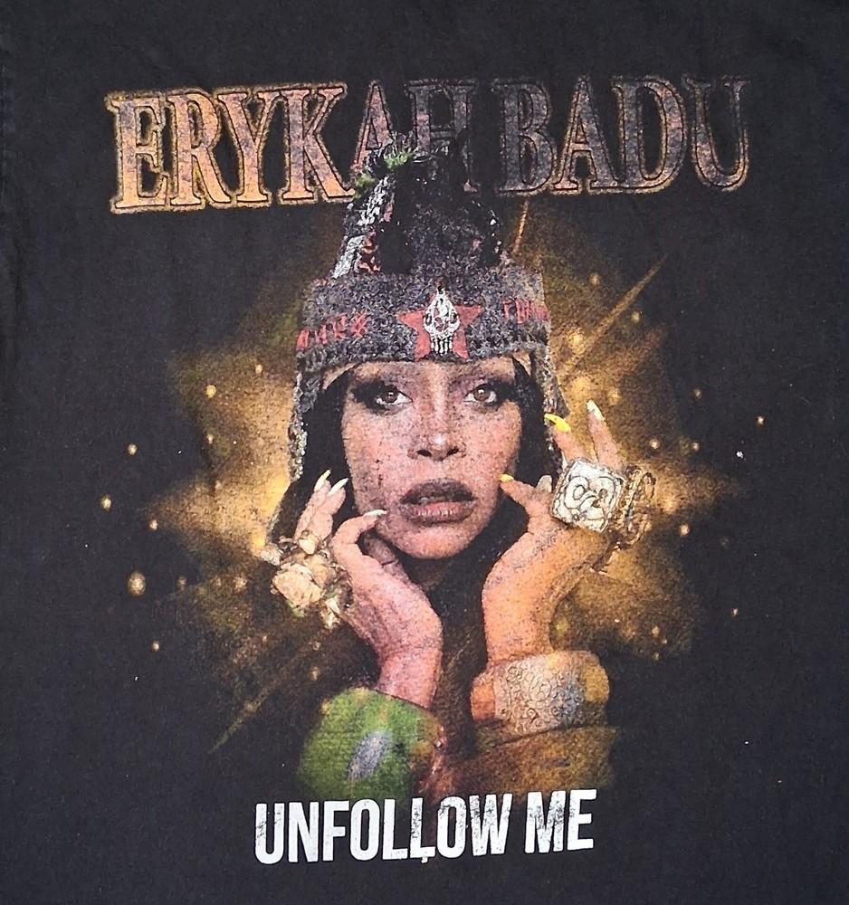 

Erykah Badu Unfollow Me Tour 2023 Concert T shirt Unisex rep Full sizes PA8740 Unisex T-Shirt XXXXL