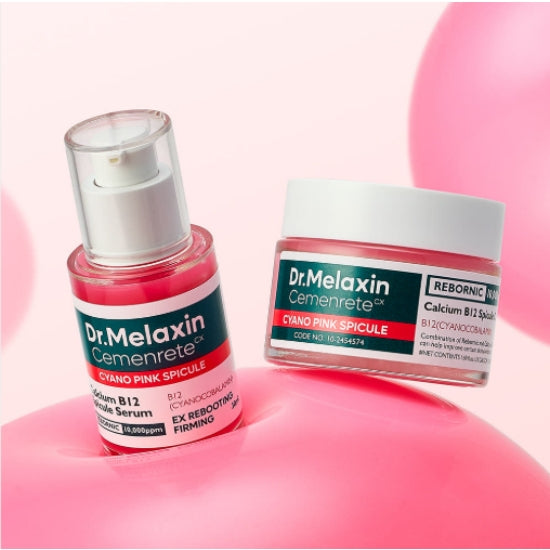 Dr.Melaxin Cemenrete Cyano Pink Spicule Cream+Serum set set