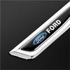 2Pcs Car Body Side Wing Fender Badge Sticker Center Cover For 2 Mustang Shelby Fiesta Mondeo Transit Escape Edge Explorer